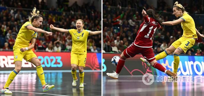 Ukrainian women reach the Euro Futsal final for the first time in history, beating Russia's allies