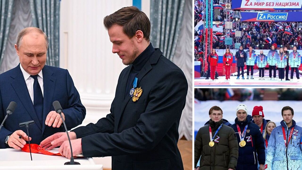The world champion, who was performing at the Z-rally, threw a tantrum that "the whole planet is missing Russia". He got a response