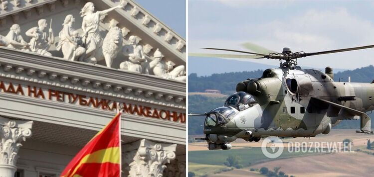 Ukraine will receive 12 combat helicopters from North Macedonia – Minister of Defense 