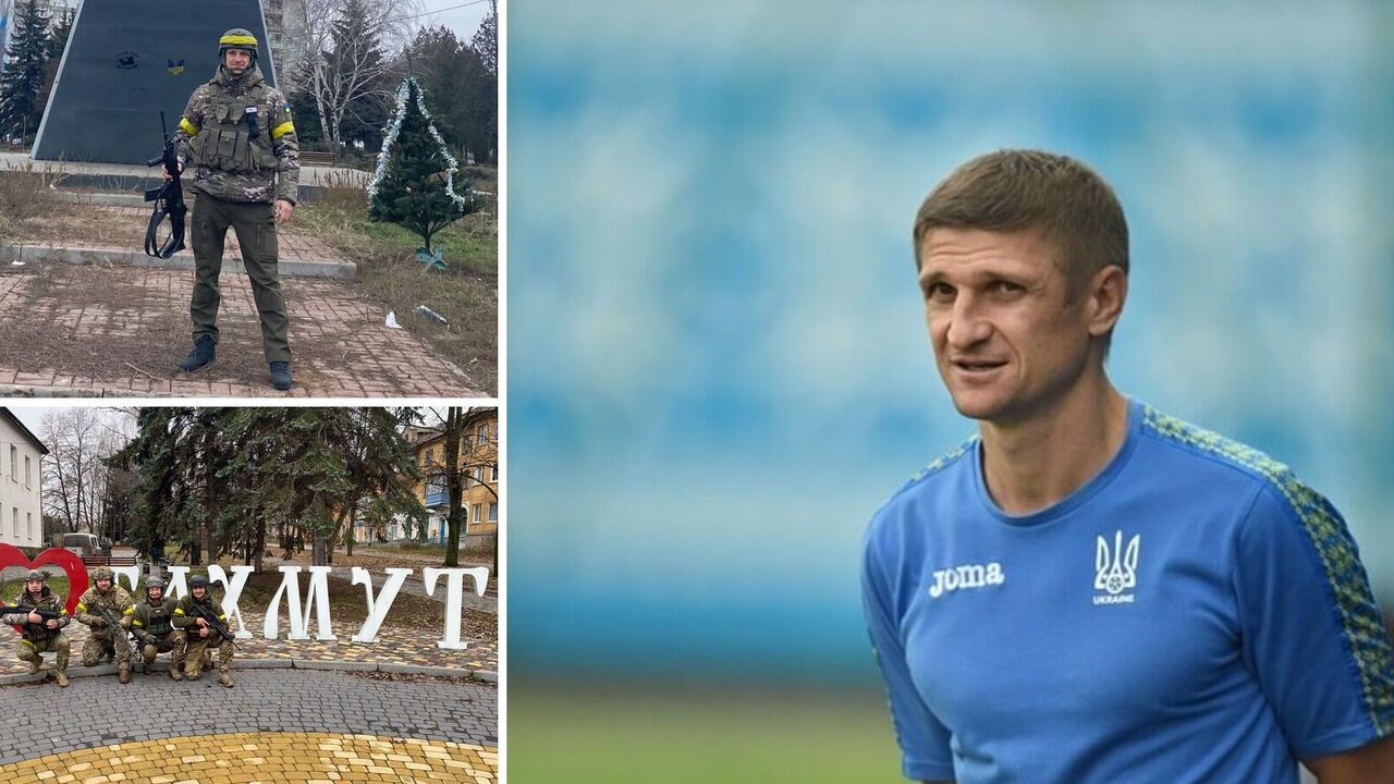 The head coach of the Ukrainian national football team is fighting the occupiers in Bakhmut