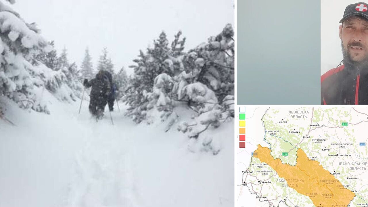 Winter is back in the Carpathians: -4 degrees Celsius outside and piles of snow. Video