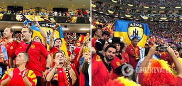 The Azov flag was unfurled at the 2022 World Cup match. "Zombified" FIFA immediately took action. Photo fact