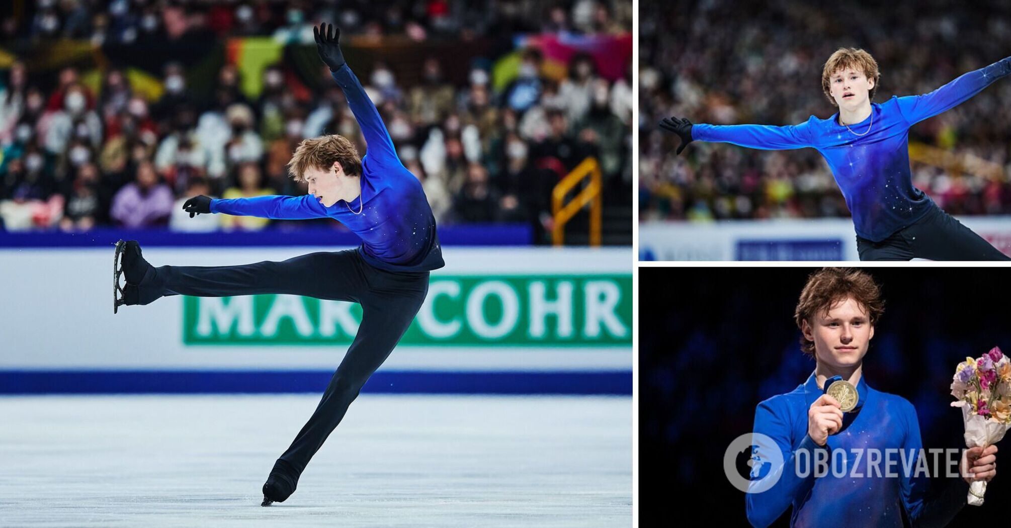 For the first time in history. Unique jump performed at the World Figure Skating Championships. Video.
