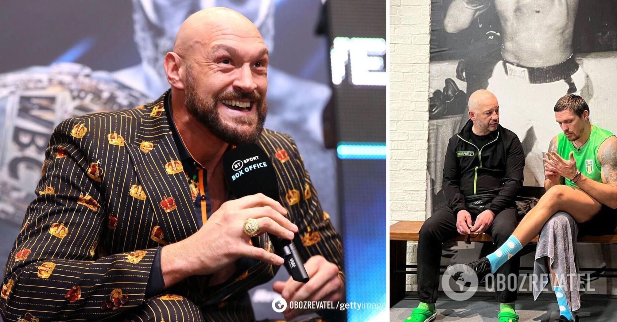 For the first time, Usyk commented on the cancellation of the fight with Fury, revealing the British man's true goal