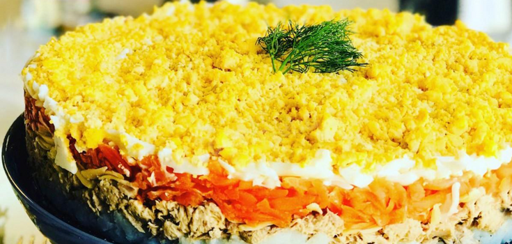 Mimosa salad without mayonnaise: how to make a tasty salad