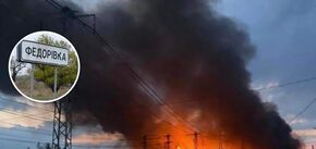 A powerful explosion occurred near Melitopol: a substation was blown up near the village of Fedorivka