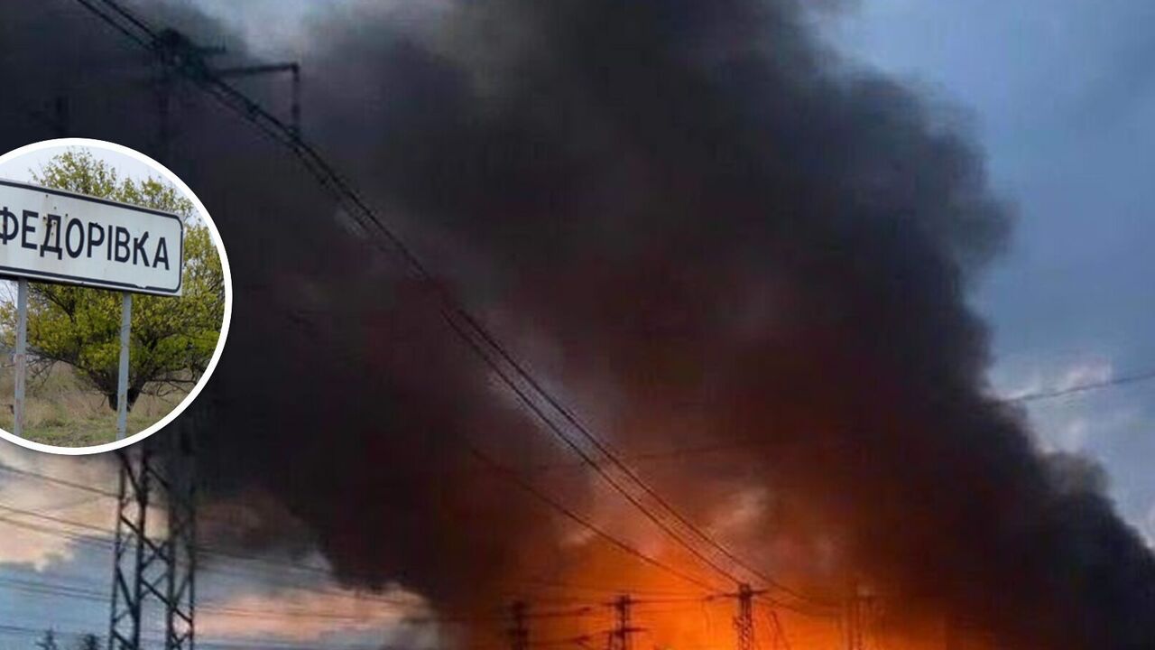 A powerful explosion occurred near Melitopol: a substation was blown up near the village of Fedorivka