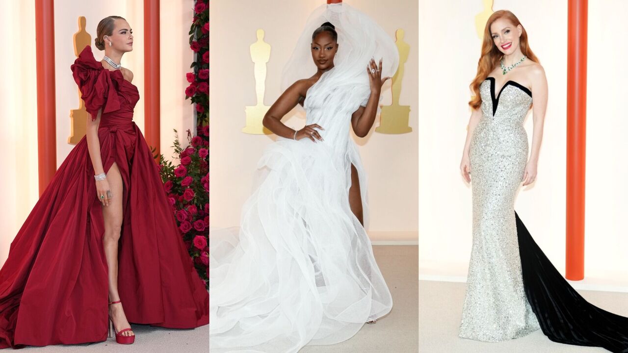 A dress from a Ukrainian brand and a revealing outfit: the most striking images of the Oscar red carpet