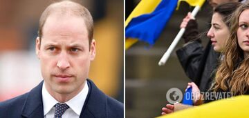 A Ukrainian woman met with Prince William and told him about her native Kherson. Photo.