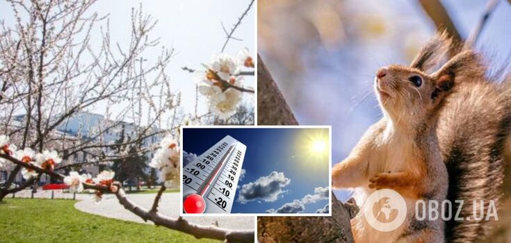 April will please Ukrainians with warm weather