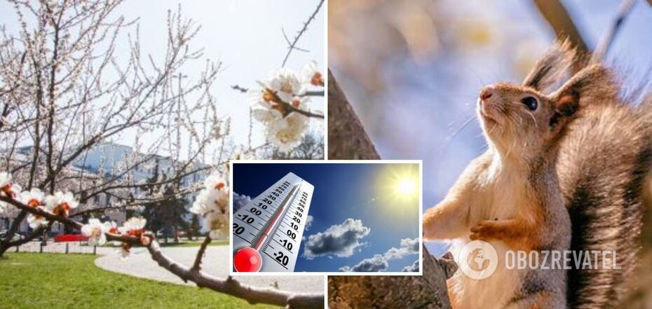 April will please Ukrainians with warm weather