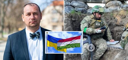 A 'professor from the trenches', Fedir Shandor, may become Ukraine's ambassador to Hungary, whose photo on the front line went viral