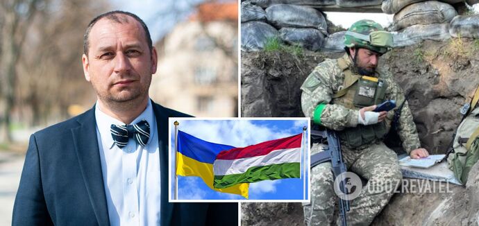 A 'professor from the trenches', Fedir Shandor, may become Ukraine's ambassador to Hungary, whose photo on the front line went viral