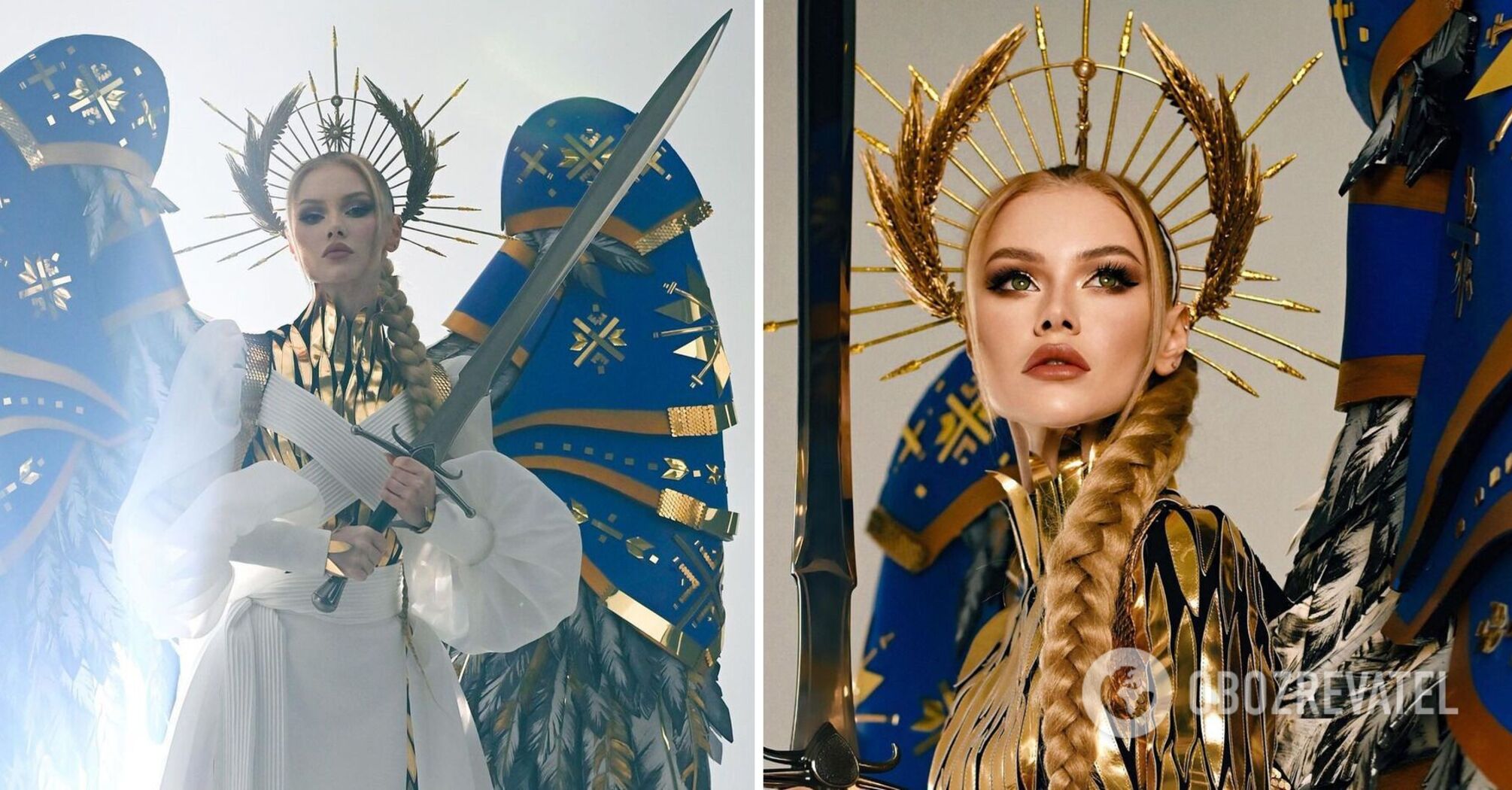 Ukraine won national costume contest at Miss Universe: viewers vote