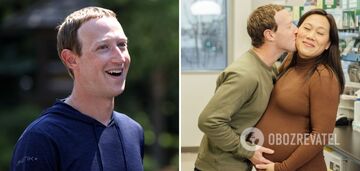 Mark Zuckerberg became a father for the third time and showed off his newborn daughter. Photo.