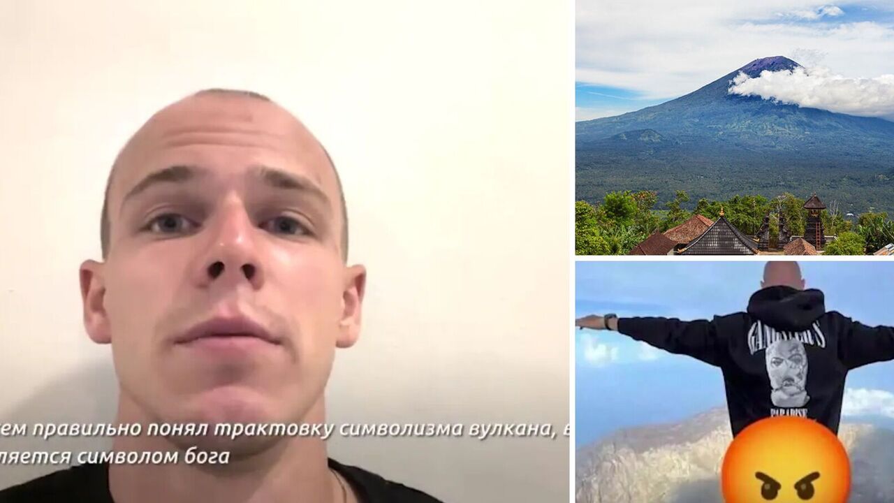 Forced to offer sacrifices to the gods and deported: Bali decided to teach a Russian a lesson for taking a spicy photo on a sacred mountain