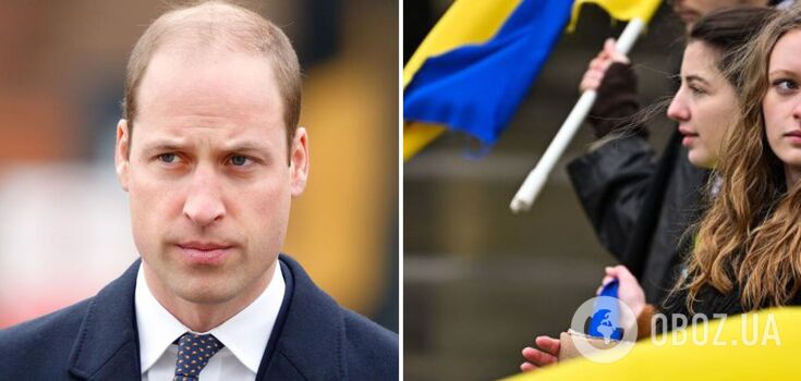 A Ukrainian woman met with Prince William and told him about her native Kherson. Photo.