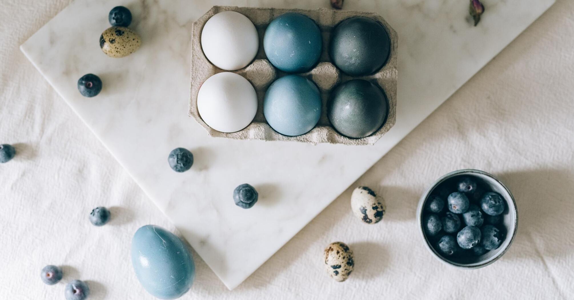 How to dye eggs