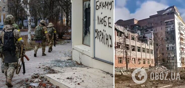Damaged but unbreakable: Ukrainian Armed Forces show what Bakhmut looks like after months of heavy fighting. Video.