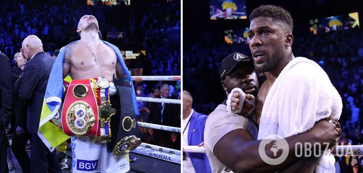 "He's already had two" Joshua outraged by the situation around Usyk
