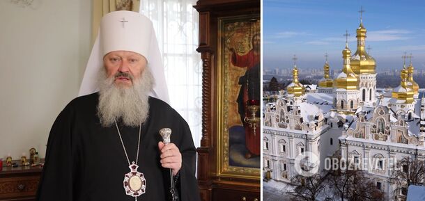 Metropolitan Pavel threatened journalists with a stick and refused to say that Russia attacked Ukraine: he said he would not leave the Lavra. Video.