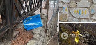 'We are unstoppable': Ukrainian patriots challenged the occupiers in Crimea with bold actions. Photo.