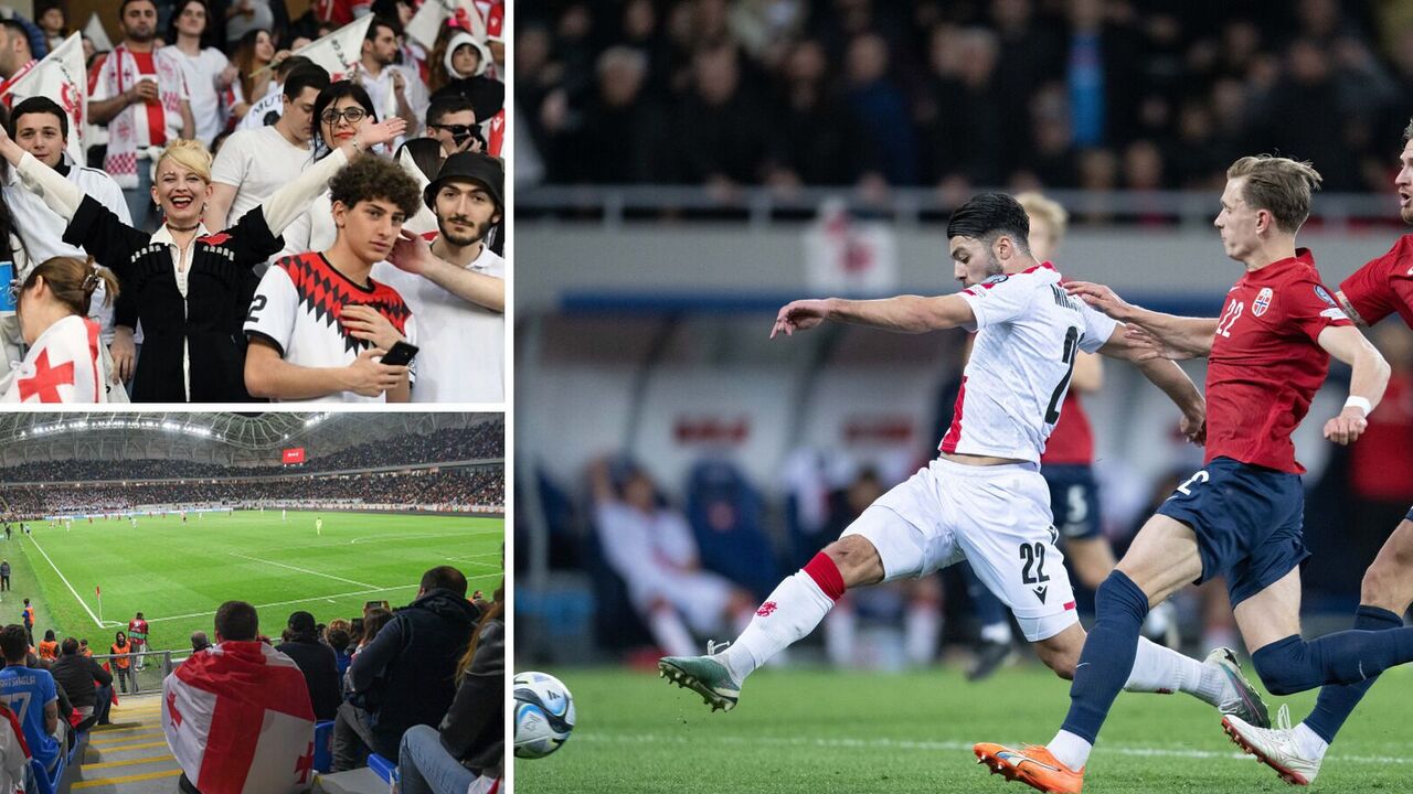The stadium in Batumi sang "Putin - kh*ylo", and a second later Georgia scored the winning goal. Results of the Euro 2024 qualifiers on March 28
