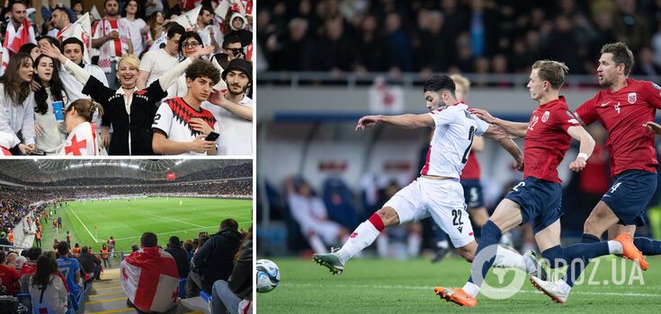 The stadium in Batumi sang "Putin - kh*ylo", and a second later Georgia scored the winning goal. Results of the Euro 2024 qualifiers on March 28