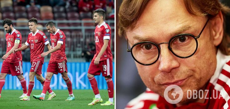 "Are you with us?" The Minister of Sport of the Russian Federation runs into the coach of the Russian national football team. He has passports of Spain and Estonia