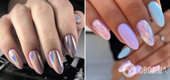 "The "magical" unicorn nail manicure has become a new winter trend: how it conquered fashionistas. Photo.