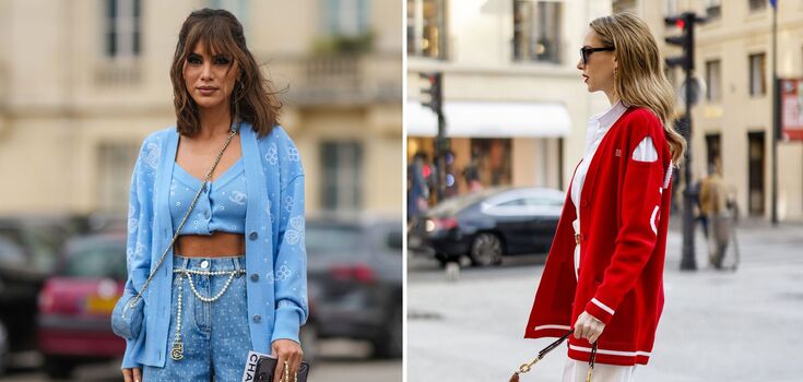 The six most fashionable cardigans for spring 2023: what to wear to look flawless. Photo.