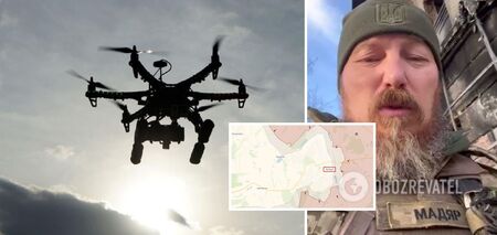 Robert "Madiar" ujawnia kilka szczegółów dotyczących przesunięcia jego jednostek rozpoznania powietrznego z Bachtmutu