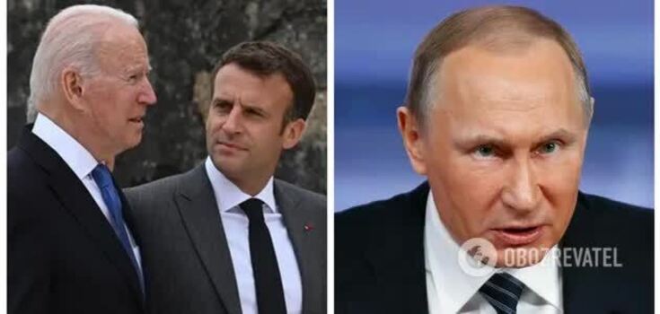 Support for Ukraine and the "challenges posed by China": Biden and Macron hold phone conversation