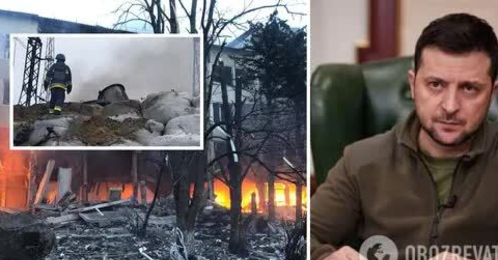 "The occupiers can only terrorize civilians": Volodymyr Zelenskyy reacted to Russia's massive missile attack on Ukraine