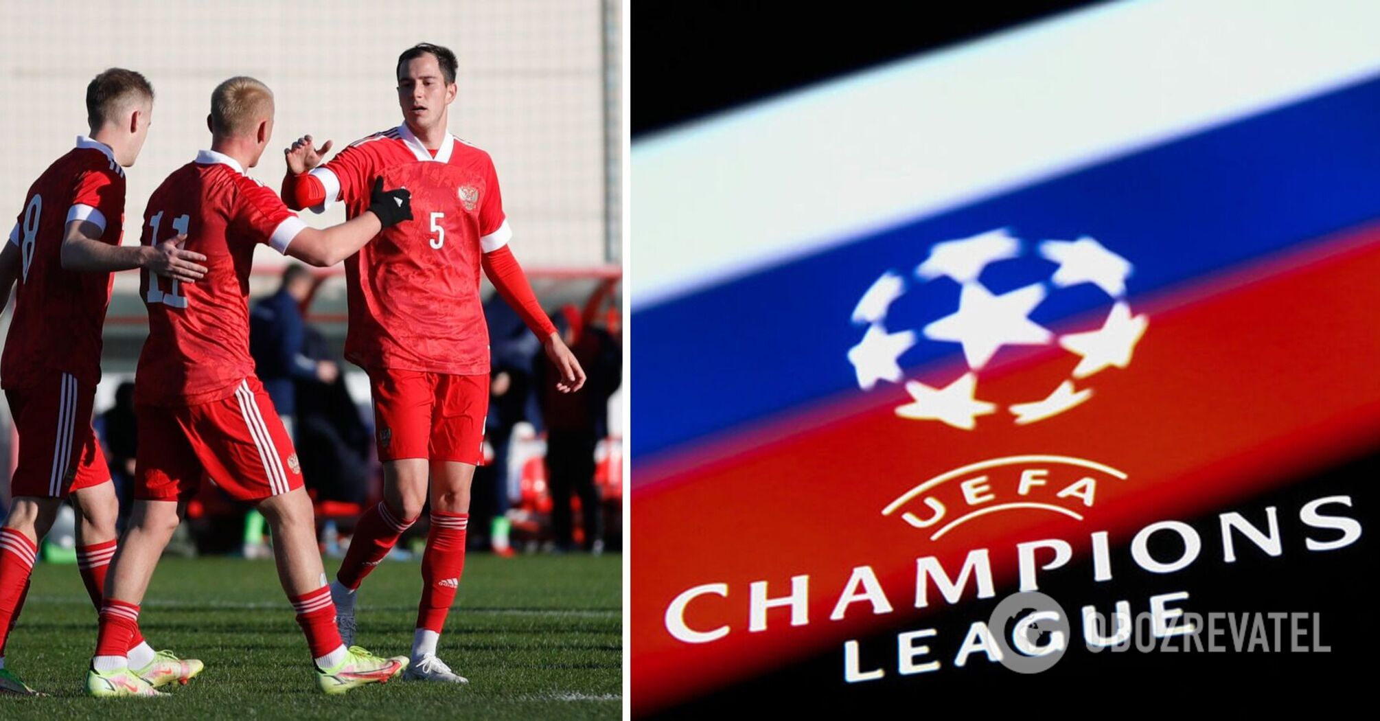 Russia announces its return to UEFA tournaments, which is "supported by the entire European public"