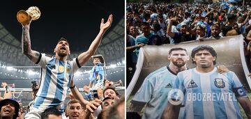 Messi surpassed Maradona and repeated the unique record of great champions