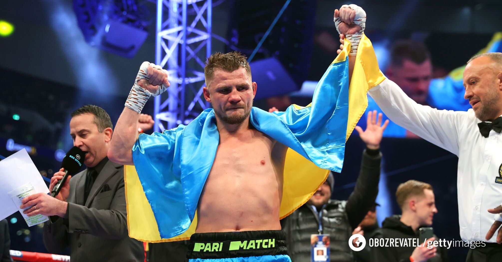 Berinchyk wins championship fight in London