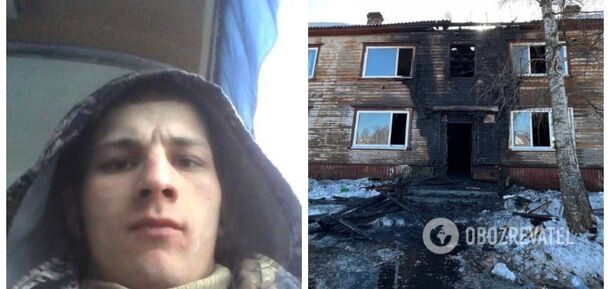 In Russia, a mobilised man who escaped from a military unit sets fire to a residential building: there is a dead man and injured. Photo.