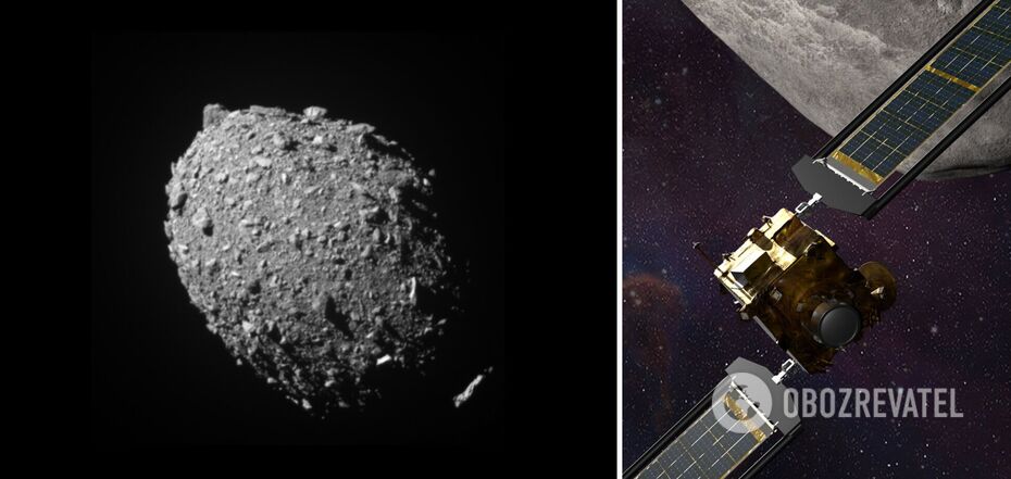 NASA rammed an asteroid for the first time in human history: historic video of the collision