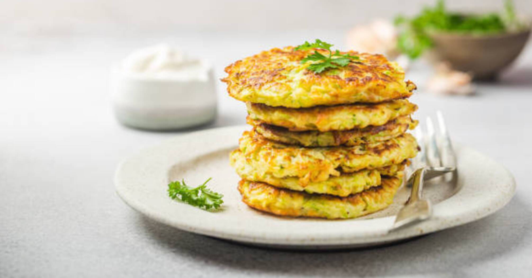 What to make healthy fritters from