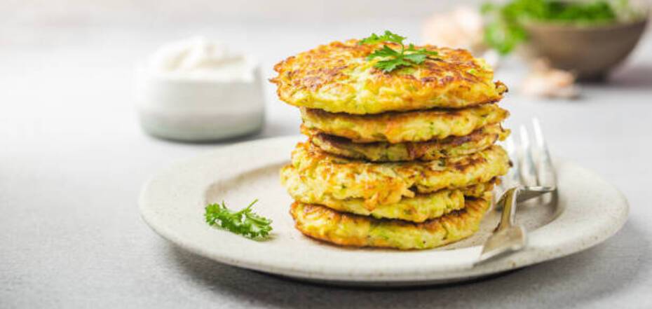 What to make healthy fritters from
