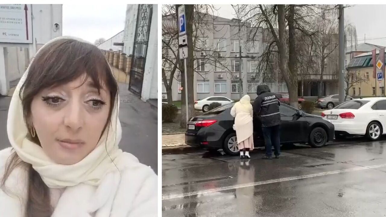 UOC-MP "activist" Viktoria Kokhanovska taken for interrogation by SBU: an hour before she recorded provocative video