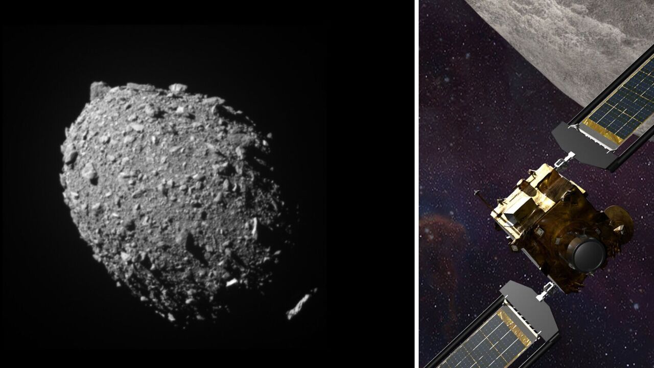 NASA rammed an asteroid for the first time in human history: historic video of the collision
