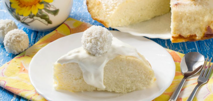 Tastier than cottage cheese: delicate coconut casserole without flour, semolina, and sugar