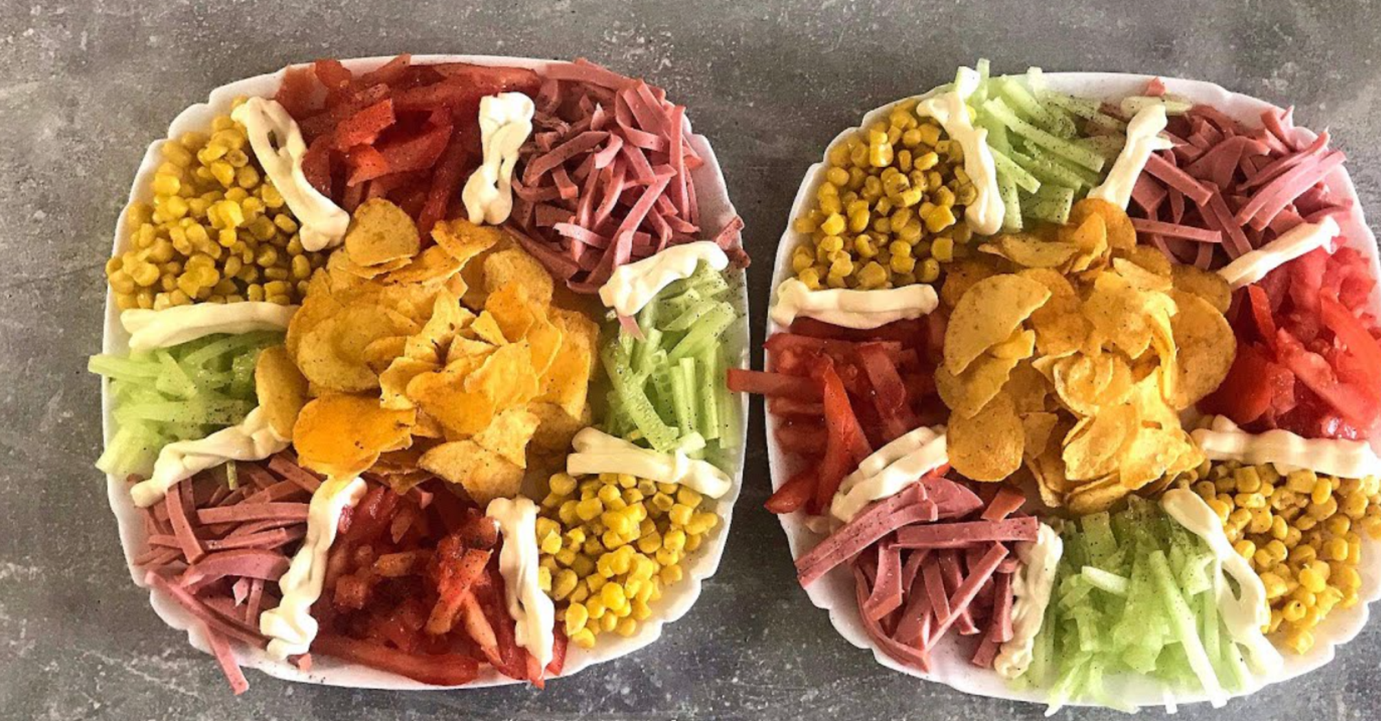 Delicious Kaleidoscope Salad with Mayonnaise: What to Make for Easter 2023