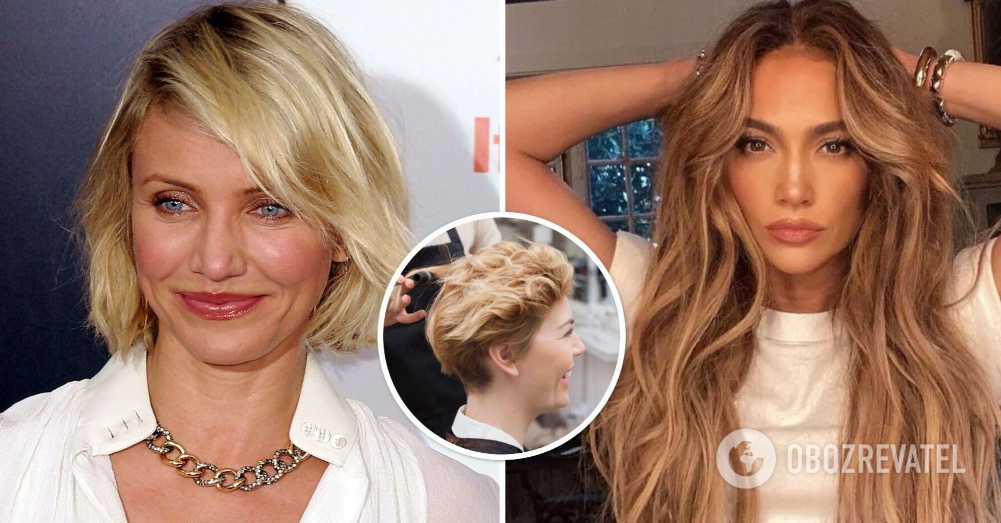 5 best hairstyles to "shed" excess age: give the effect of a face lift. Photo.