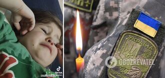 Video of a little girl grieving for her father who died in the war moved the network to tears: he is now in her heart