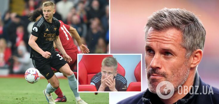 "It shouldn't be like this": Zinchenko given a scolding in England after a goal-scoring mistake