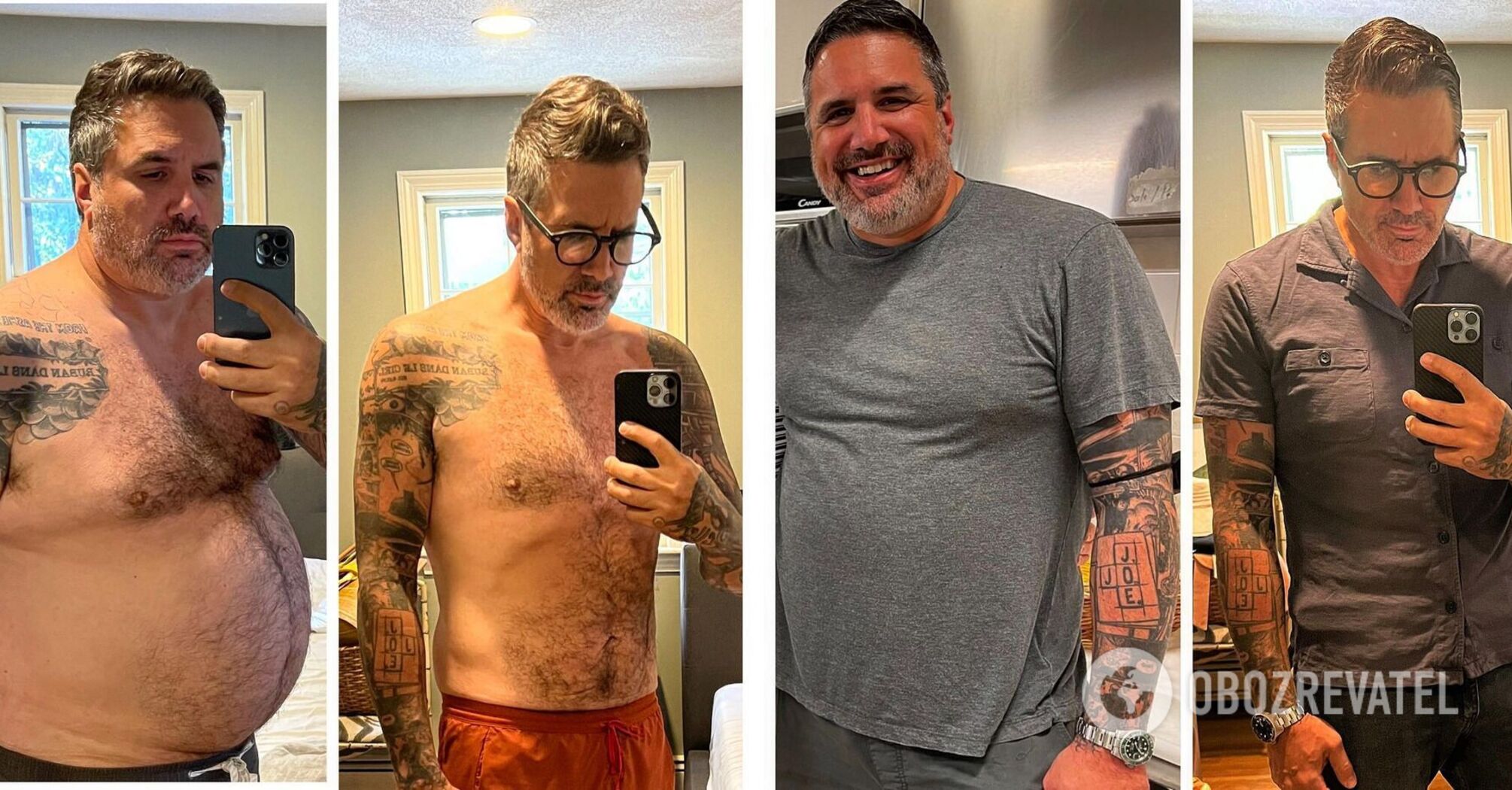 American lost 40 kg and revealed the secret of success