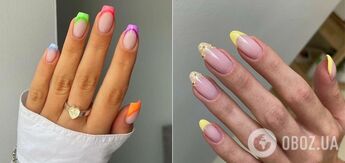 TOP 10 unusual French manicure ideas that will give inspiration in spring. Photo.